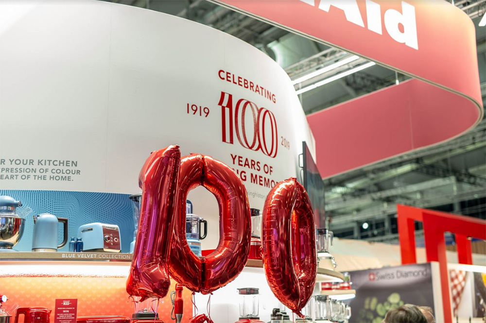 KitchenAid Celebrates 100 years at Ambiente 2019